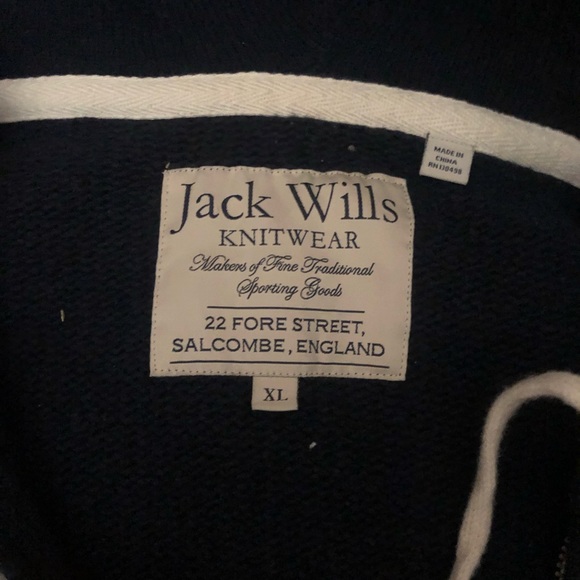 Jack Wills Knitwear Zip Up Sweater - Picture 4 of 5